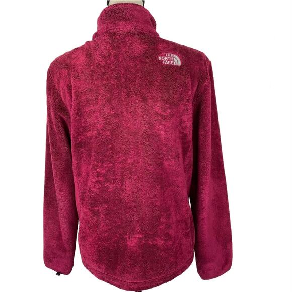 The NORTH FACE OSITO Fleece Jacket Wild Aster Purple Thermal Fuzzy Full Zip - Picture 4 of 15